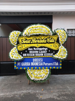 Papan Bunga Duka di Kolese