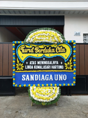 Papan Bunga Duka di Kolese